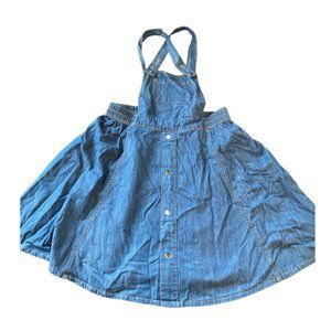 Wonder Nation Girl’s Overalls Cross Strap Dress L
